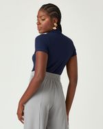 T-SHIRT RIBANA TONIC GOLA ALTA BASIC