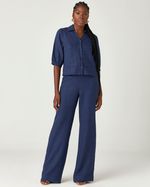 CALÇA RUSTIC C/ VIÉS APLICADO NO CÓS