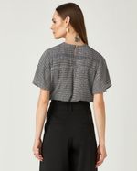 T-SHIRT BICOLOR RUPESTRE C/ FLORAL FRENTE