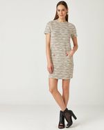 T-DRESS MALHA TWEED