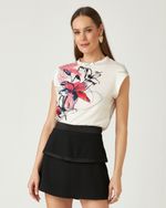 T-SHIRT DE MALHA FLOR DO HORIZONTE