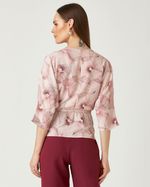 BLUSA SHITAKE C/ TRANSPASSE E AMARRAÇÃO