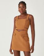 TOP LISO ALFAIATARIA C/ MARTINGALE