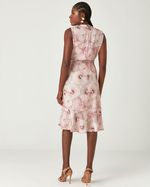 VESTIDO MIDI SHITAKE C/ TRANSPASSE