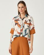 CAMISA FOLHA SENSORIAL C/ DETALHE DE VIVO