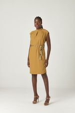 T-DRESS LISO EM CREPE