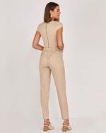 CALÇA LISA ALFAIATARIA C/ ELÁSTICO CÓS