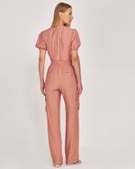 CALÇA LISA CARGO SLUB CANNES