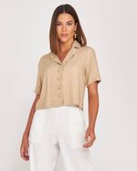 CAMISA LISA TWILL C/ BOTÕES