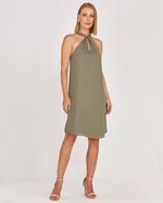VESTIDO CURTO C/ TORÇÃO