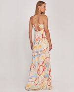 VESTIDO LONGO GALÍCIA C/ FENDA