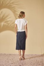 SAIA MID JEANS C/ FENDA