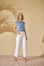 COLETE JEANS C/ TRANSPASSE