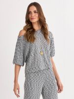 BLUSA TRICOT LISBOA OMBRO A OMBRO