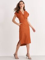 VESTIDO MIDI RUSTIC C/ PALA BORDADA