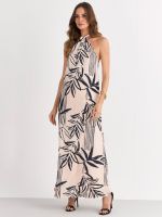 VESTIDO LONGUETE TUCUMÃ C/ TORÇÃO