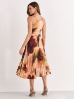 VESTIDO MIDI PLISSADO TUCUPI