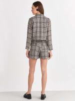 SHORT ALFAIATARIA XADREZ CHECK