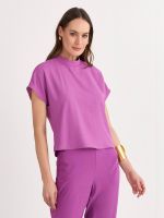 T-SHIRT LISA CHEVRON GOLA PADRE