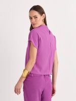 T-SHIRT LISA CHEVRON GOLA PADRE