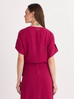 BLUSA TEXTURE OMBRO A OMBRO C/ CANALETA