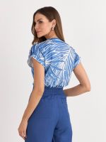 T-SHIRT BOTÂNICA C/ MARTINGALE