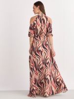 VESTIDO LONGO IGARAPÉ C/ FENDA FRENTE
