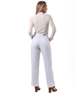 CALÇA RELAX BRIN BRANCO C/ MAXI BOLSO