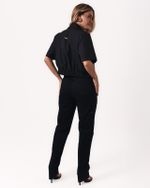 CALÇA PERNA RETA BLACK C/ BOLSOS FRENTE