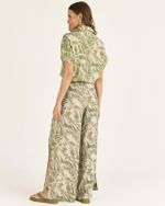 CALÇA LIZ C/ ELÁSTICO E FENDA LATERAL