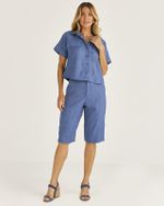 BERMUDA LISTRA TWILL COLOR