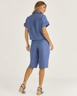 BERMUDA LISTRA TWILL COLOR