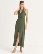 VESTIDO LONGUETE FLOW C/ METAL COSTA