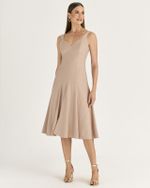 VESTIDO ALFAIATARIA SATIN C/ NESGAS