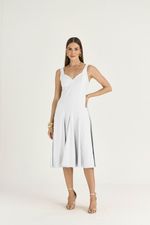VESTIDO ALFAIATARIA SATIN C/ NESGAS