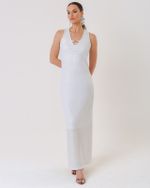 VESTIDO LONGUETE MALHA FOIL
