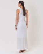 VESTIDO LONGUETE MALHA FOIL