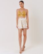 SHORT SAIA NIGHT GOLD