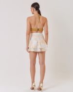 SHORT SAIA NIGHT GOLD
