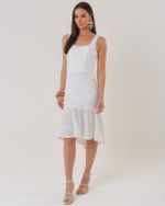 VESTIDO MIDI MOULET LAISE BORDADA CORDONÊ