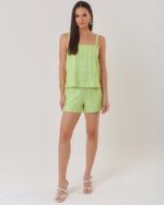 SHORT LISTRA BORDADA LIZ