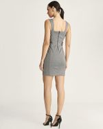 VESTIDO CURTO MALHA ALFAIATARIA GALES