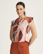 T-SHIRT INFINITO C/ FENDA FRENTE