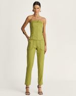 CALÇA FIT ALFAIATARIA C/ VIÉS NO BOLSO