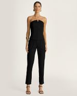 CALÇA FIT ALFAIATARIA C/ VIÉS NO BOLSO