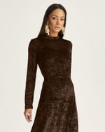 BLUSA MANGA LONGA TULE VELVET