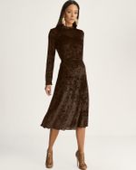 SAIA MIDI MALHA TULE VELVET