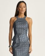 PEPLUM JACQUARD BOHEME