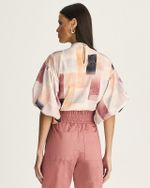 BLUSA EQUILÍBRIO C/ GOLA PADRE