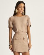 BLUSA ARUBA C/ DET. DE LAÇO COSTA